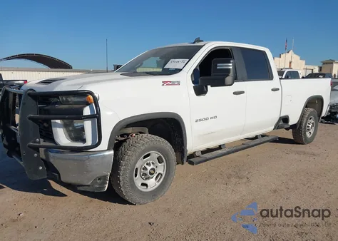 2021 Chevrolet Silverado 2500Hd 4Wd Long Bed Wt из США, поврежденный, VIN 1GC1YLE76MF280742
